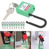 10Set 38mm/1.5in Safety Padlock Engineering Insulation DustProof for Factories Construction