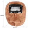 Head‑Mounted Cowhide Welding Helmet Cap Dual Lens Anti‑Spatter Heat Insulation