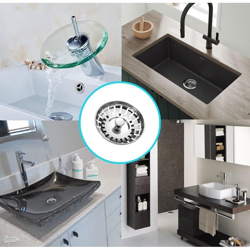 Stainless Steel Kitchen Sink Plug Strainer – Rust Free Kitchen