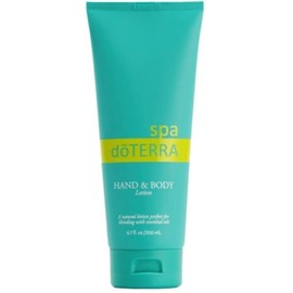 DOTERRA Hand & Body Lotion, 6.8 fl oz (200 ml), 1 Bottle, Aroma Oil, Essential Oil, Aroma Body Cream, Unscented, Moisturizing Cream, Plant-Derived Ingredients
