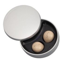 ciciglow Small Bluetooth Earbuds, Wireless Noise Cancelling Earbuds Bluetooth Headset Bluetooth 5.1 Tiny Headphones for Work Sports (Skin Color)