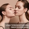 BARUBT microbial liquid foundation, SPF50+ sun protection value, long-lasting coverage