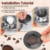 54mm Silicone Steam Ring and Espresso Backflush Cleaning Disc Set