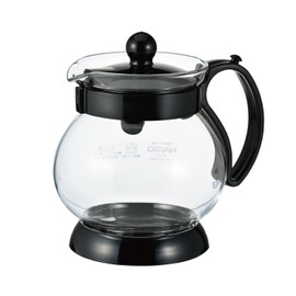 HARIO JPP-35-B Jumping Leaf P 350 Practical Capacity 11.8 fl oz (350 ml), Black, Made in Japan