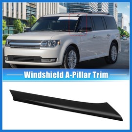 VekAuto Left Windshield A-Pillar Trim Panel for Ford Flex 2009-2019 Front Driver Outer Side Replaces BA8Z-7403145-AA Front Windshield Outer Pillar Trim A Pillar Auto Accessories