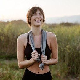 Hero Cooling Towel for Travel, Hiking, Sports, Yoga (2-Pack) Ultra Soft Microfiber 40" x 12"