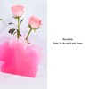 Flower Shape Epoxy Vase Mold DIY Reusable Strong Flexibility High
