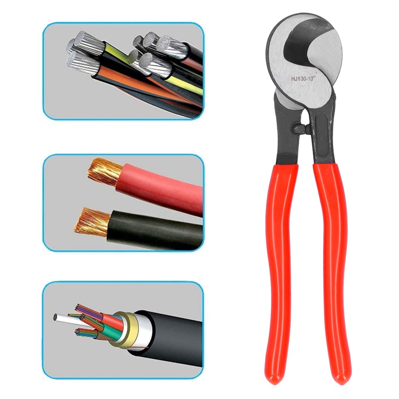 Cable Cutter Ordinary for Aluminum Copper Insulation Pliers Manual Tools