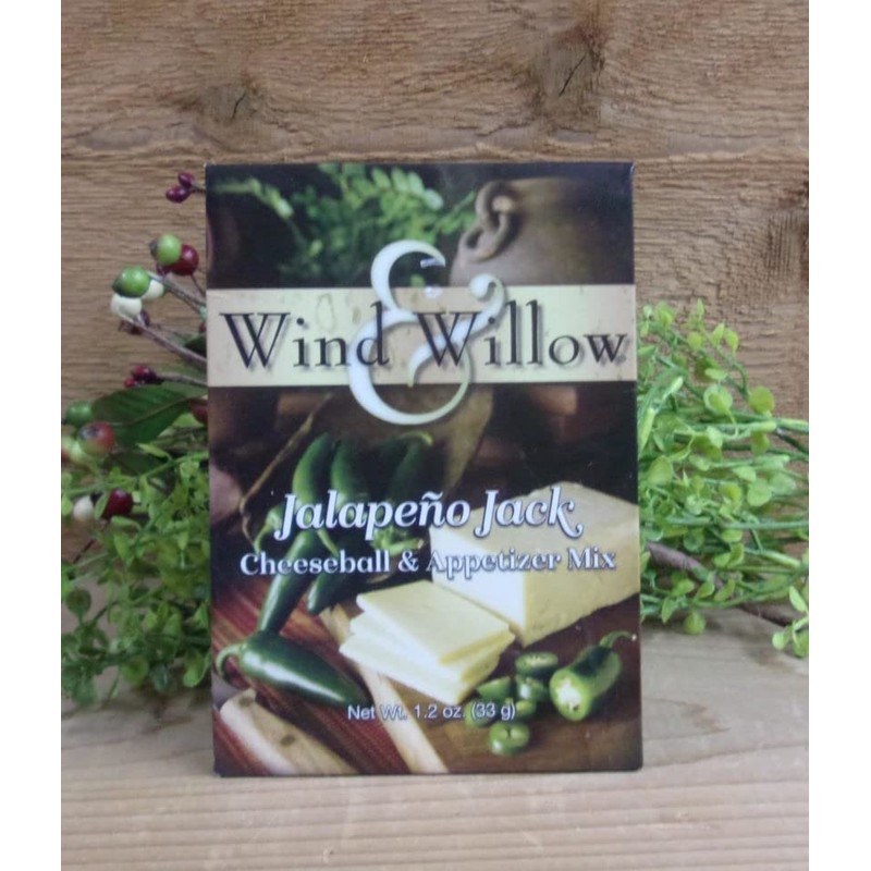 Wind & Willow Jalapeno Jack Cheeseball & Appetizer Mix
