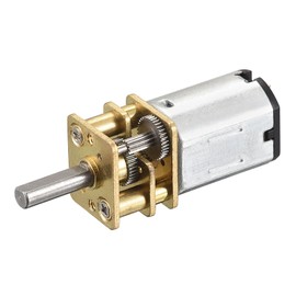 MECCANIXITY Micro Speed Reduction Gear Motor, DC 12V 2000RPM with Full Metal Gearbox for DIY RC Aircraft, Model Car