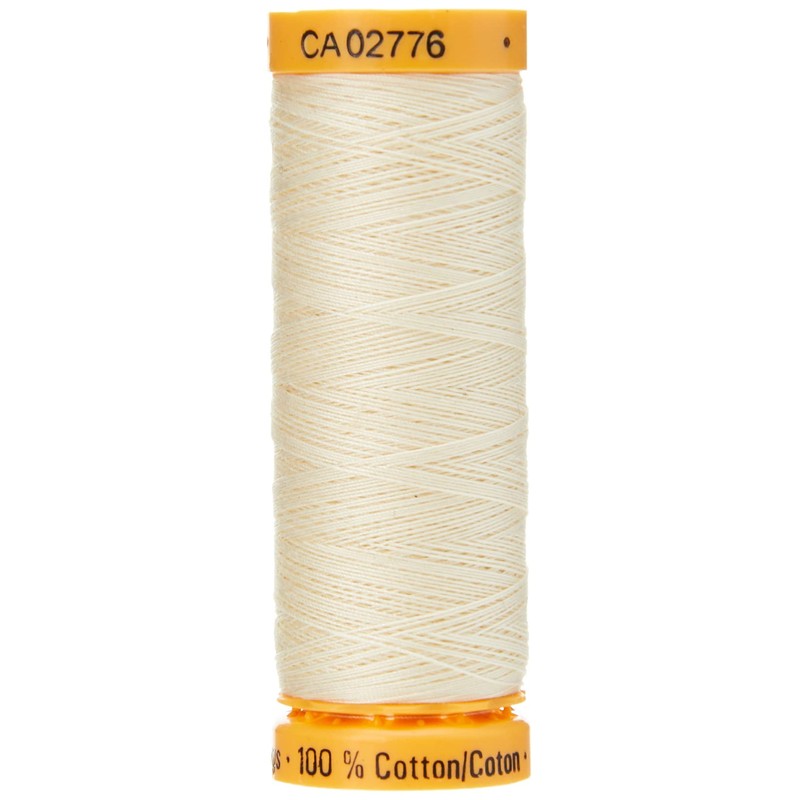 Gutermann 2T100C/919 | Cream Cotton Sewing Thread | 100m