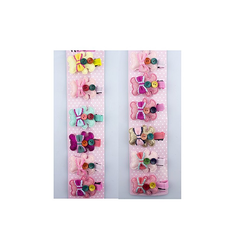 HAND ® A Pair of Cute Glittery Teddy Bear Hairclip