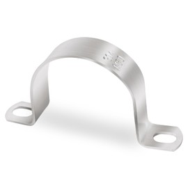 Pack of 8 Pipe Clamps, Jyeelen Diameter 50 mm Mounting Clamp Thickening 304 Stainless Steel Pipe Holder for Pipes, Cables, Water Pipes, Gas Pipes etc.