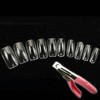 500 Transparent French False Artificial Full Acrylic Nail Art Tips