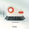 2-in-1 Window Track Cleaning Brush with Built-In Scraper – Handheld