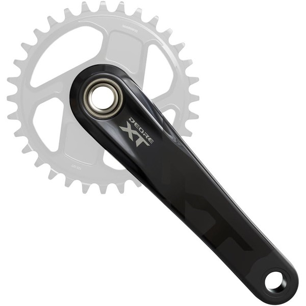 SHIMANO Deore Xt Fc-M8200 Crankset No Chainring Black, 175Mm