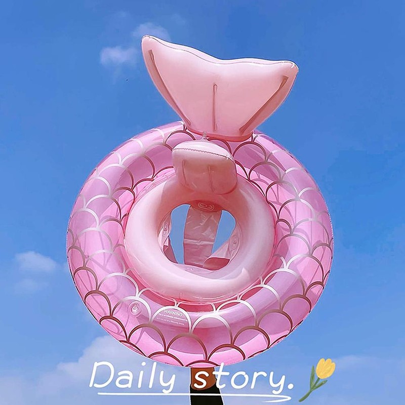 Baby Swimming Ring Pool Floating Ring with Seat Inflatable Ring