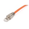 DIGITUS Cat 6A Network Connector - Field Plug 360° Shielded