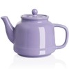 Sweejar 35 oz Porcelain Tea Pot, Teapot with Removable 18/8