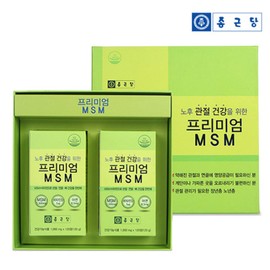 Chong Kun Dang Premium MSM 1000mg 240 tablets, 4 month supply for joint health / 종근당 프리미엄 MSM 1000mg 240정 4개월분 관절건강