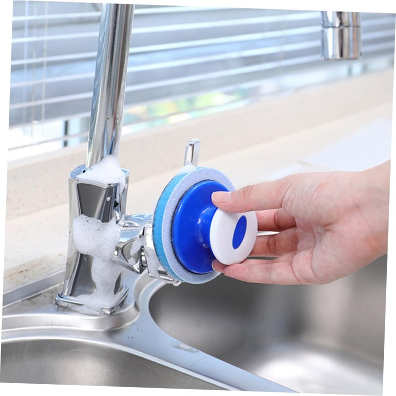 LALAFINA Kitchen Cleaning Scrub Sponge Non-Scratch Dish Sponge for Dishes