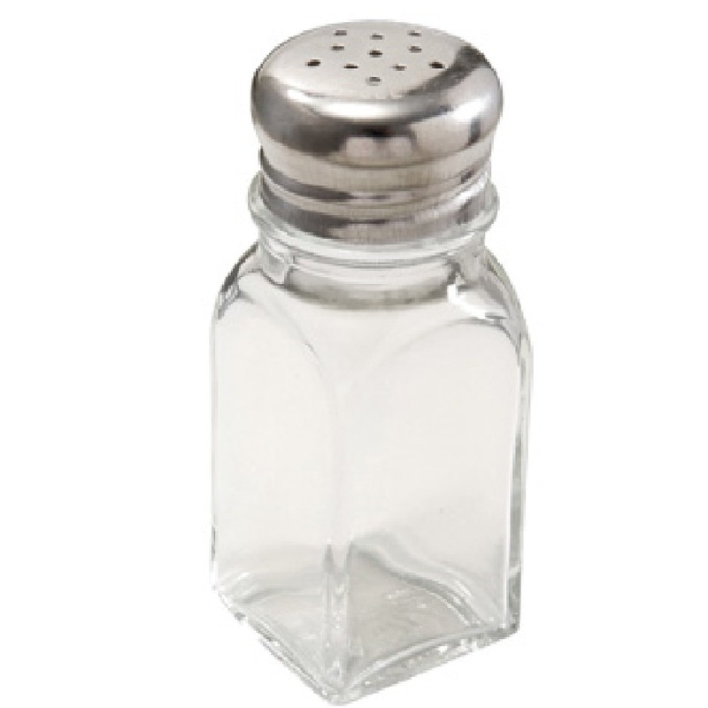 Culinary Depot Glass Salt and Pepper Shakers - Set of