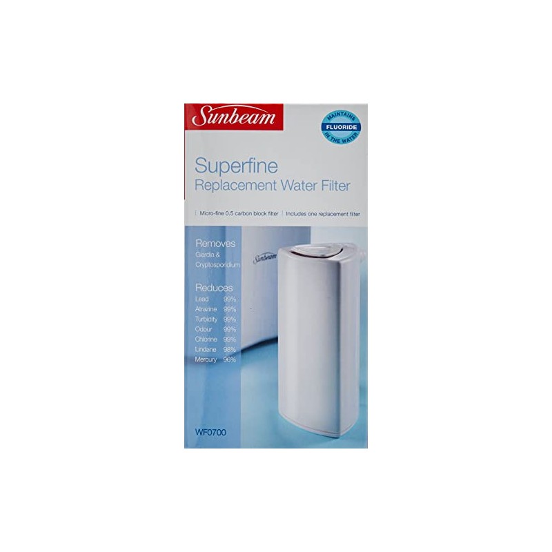 Sunbeam WF0700 Superfine Filter Replacement Tools and Gadgets, White