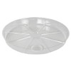 Green Thumb 4" Clear Waterproof Vinyl Plant Saucer - (200 Pack)
