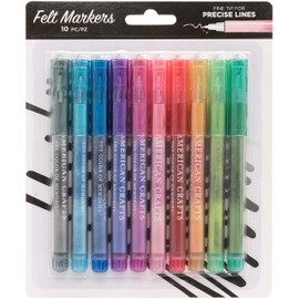 AMERICAN CRAFTS Felt TIP Markers