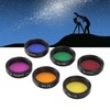 Telescope Filters 6 in 1 1.25in Compatibility Telescope Moon Filter