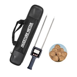 TK100H Portable Hay Meter, Hay Tester with Probe, Fast Measurements, for Cereal Straw Forage Grass Alfalfa Leymus