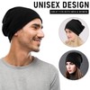 Fjquamitix 4 Pcs Slouch Beanie Hats for Women Men Soft