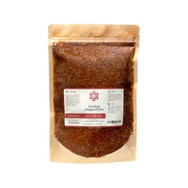 Savory Spice Crushed Aleppo Peppers - Aleppo Pepper Flakes | Middle Eastern Halaby Red Pepper Chili Flakes - Moderately Hot Aleppo Seasoning (2 Cup Bag - Net: 6.8 oz)