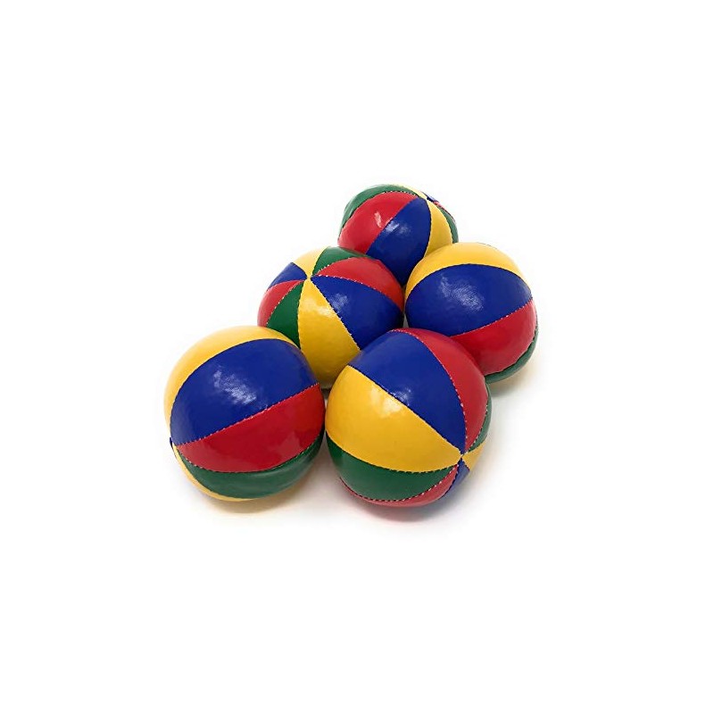JUGGLE 4 FUN Bean Bag Juggling Balls "8 Stars" Normal