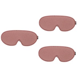 LALAFINA 3pcs Sleep Mask Eye Mask for Sleeping Lightproof Blindfold Memory Foams Eye Cover