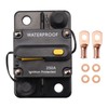 Bumbesti 12V-48V DC 250A Circuit Breaker Waterproof Manual Resettable Inline