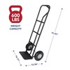 Olympia Tools 600 Lb Steel Hand Truck with P Handle