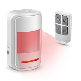 Fuers Motion Sensor PIR Motion Sensor Bell Continuity Detector with Remote Control 2 Models Motion Sensor Alarm 100 dB Continuity Detector Shop Door Security System for Home, Motorhome