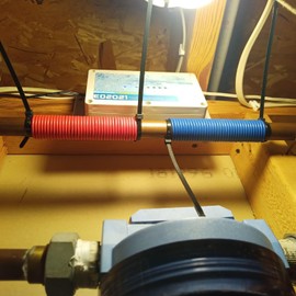 Bydorunce Electronic Water Descaler System Whole House Water Descaler, Salt Free Hard Water Conditioner, Remove Limescale, Prevent Deposits Build Up, Suitable for Various Pipes