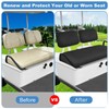 Golf Cart Seat Covers Set for Yamaha G22 G19 G16