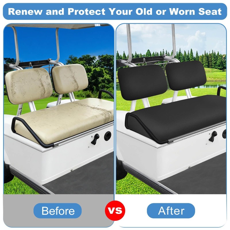 Golf Cart Seat Covers Set for Yamaha G22 G19 G16
