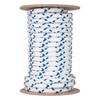 Double Braid Rope with Pyrene Blue Stitching, 32.8 ft (10