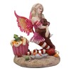 Ebros Festive Christmas Eve Holiday Fairy Hugging Gingerbread Man Statue