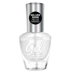 L.A. Girl Gel Extreme Shine Nail Polish, Clear, 0.47 Fluid Ounce (Pack of 3)