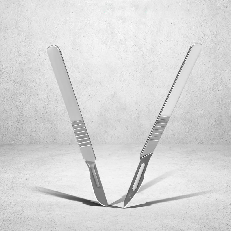 LabAider Surgical Grade Blades #11 10pcs Sterile with #3 Scalpel