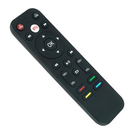 AULCMEET Remote Control Replace fit for Humax Media Player TV Box RM-K09 RQ-K09 H1 H3 RMK09 RQK09