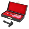 Guitar Decoration Miniature Ornaments Mini Musical Instrument Model Gift Pink