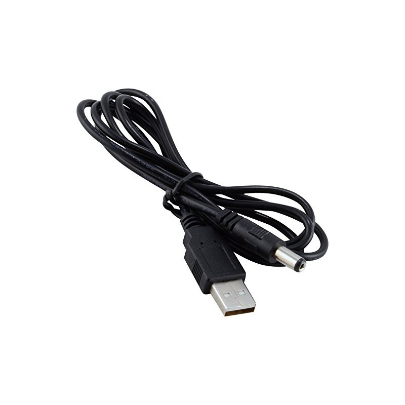 JacobsParts USB to 5.5mm x 2.1mm Barrel Connector 5V DC