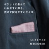Imabari Towel Handkerchief, Imabari Iroha, Plain, 9.8 x 9.8 in.