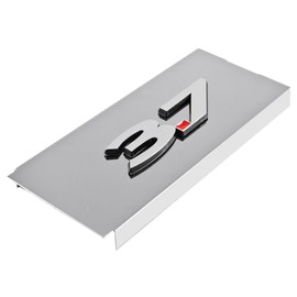Mustang V6 Polished Stainless Fuse Box Cover - Chrome 3.7